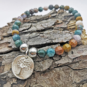 <b> <font COLOR= #058b8c>unikat</b></FONT> | armband heliotrop – Bild 2
