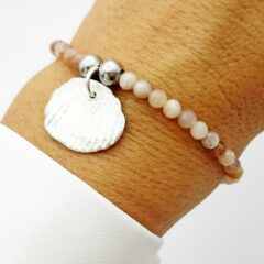 <b> <font COLOR= #058b8c>unikat</b></FONT> | armband mondstein