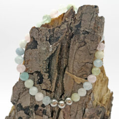 armband morganit kugeln