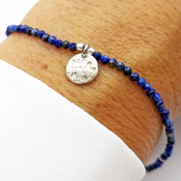 <b> <font COLOR= #058b8c>unikat</b></FONT> | armband lapislazuli – Bild 3