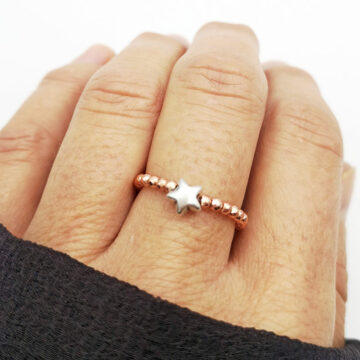 hämatit-rose-stern