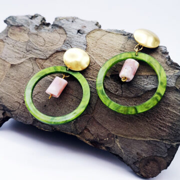 Ohrring-Resin-grün-pinkopal2