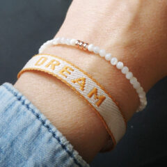 armband perlmutt mit hämatit