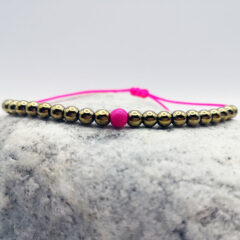 armband hämatit mit howlith
