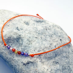 armband zirkon orange