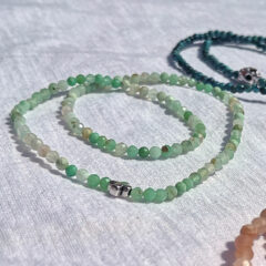 armband chrysopras mit kreuz